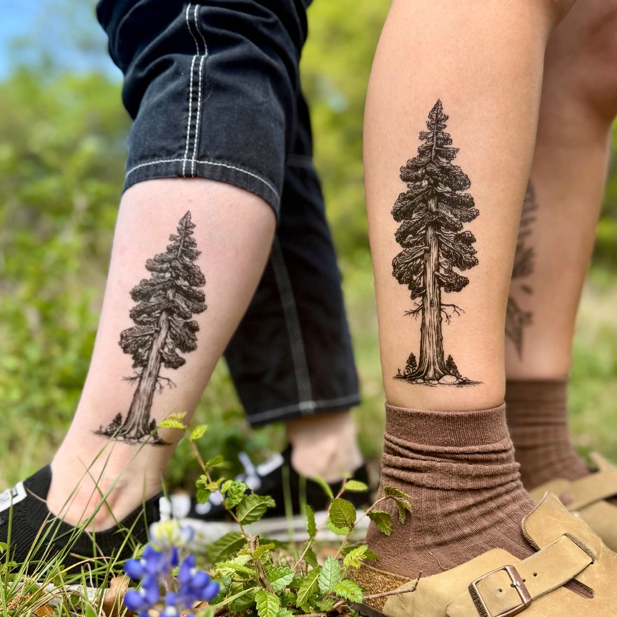 Mother Daughter Tattoos: Matching Nature Designs