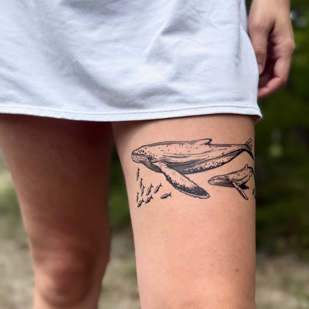 Small Thigh Tattoos for Women