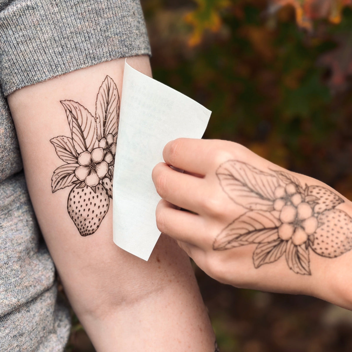 Valentine's Nature Tattoos