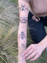 Rhinoceros Beetle Temporary Tattoo