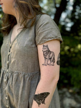 Wolf Temporary Tattoo