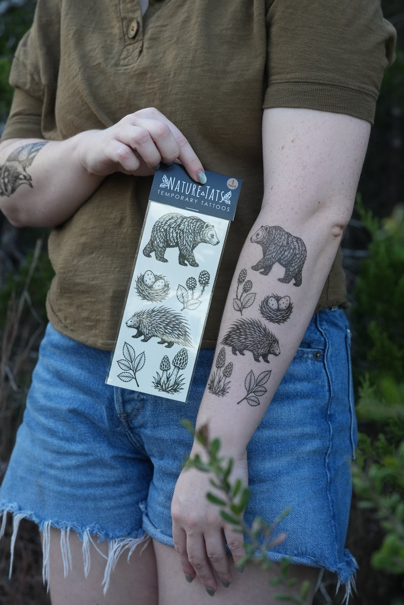 Forest Forage Temporary Tattoo