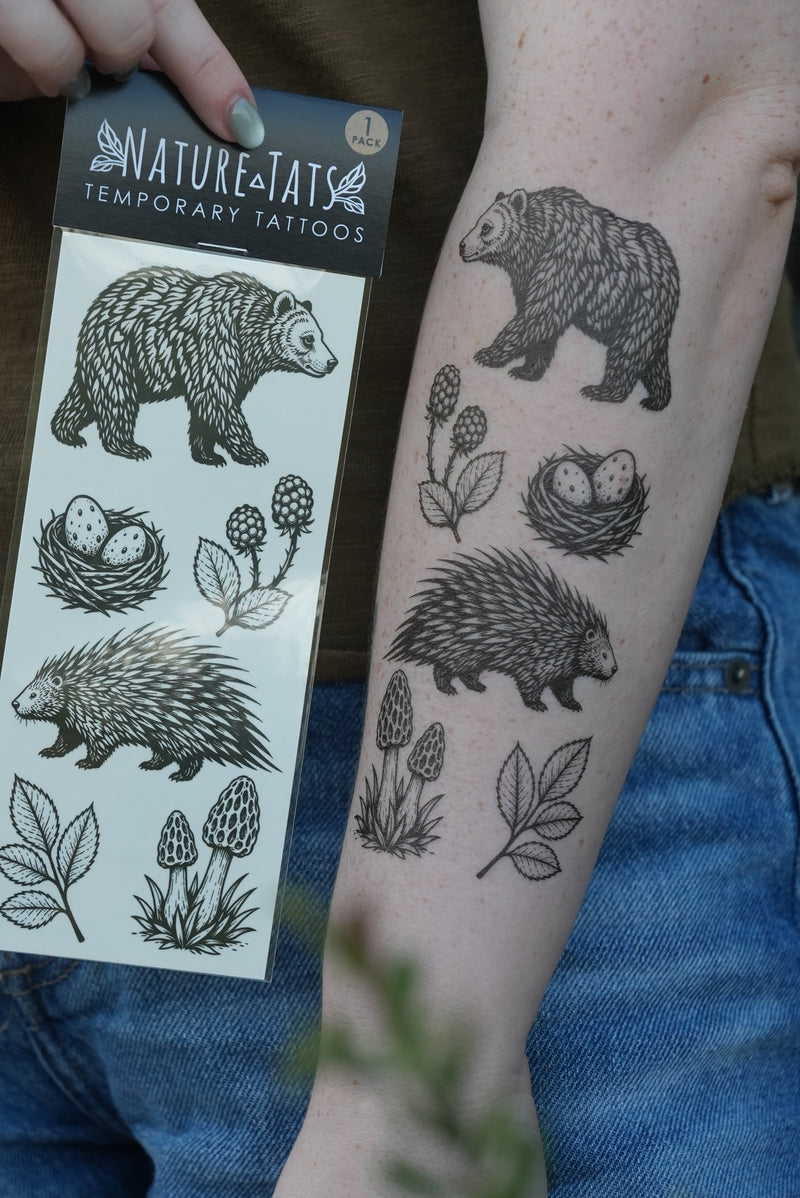 Forest Forage Temporary Tattoo
