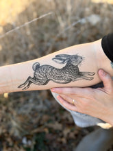 Jackrabbit Temporary Tattoo