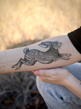 Jackrabbit Temporary Tattoo