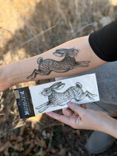 Jackrabbit Temporary Tattoo