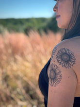 Sunflower Temporary Tattoo