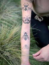 Big Bee Temporary Tattoo
