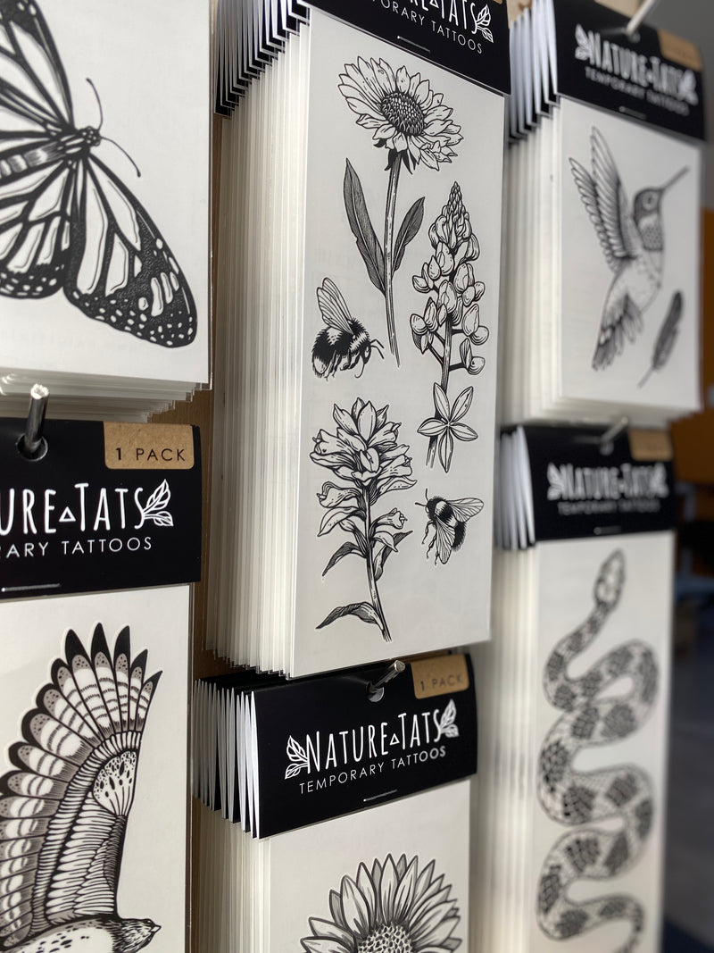 The Texan Collection – 90 Tats with Free Display – Wholesale Bundle