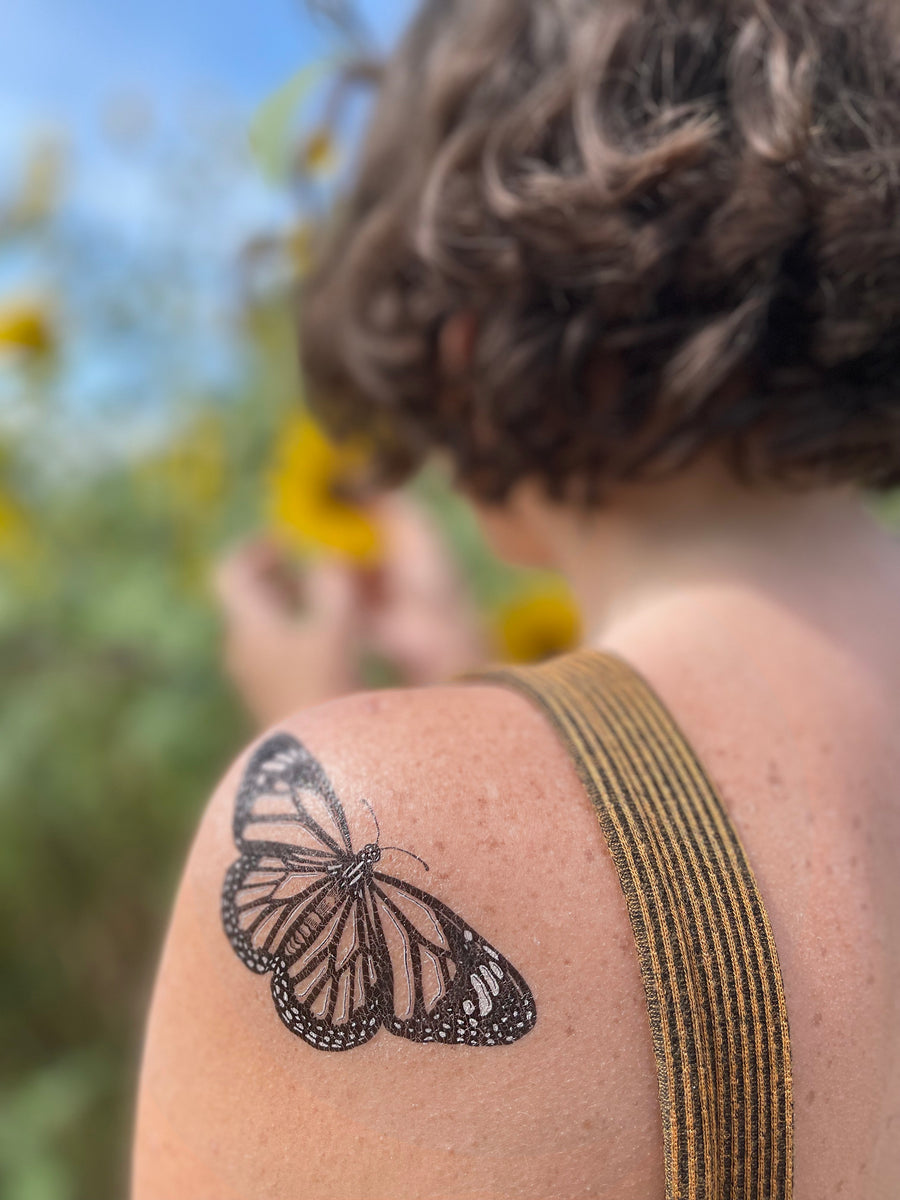 Monarch Butterfly Temporary Tattoo – NatureTats