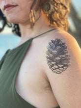 Pinecone Temporary Tattoo